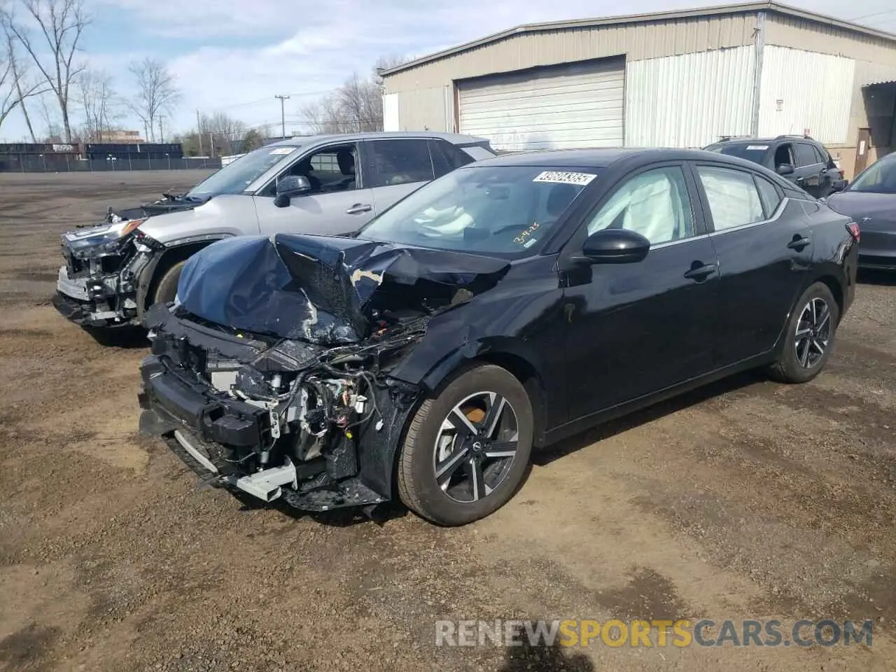 1 Photograph of a damaged car 3N1AB8CV4RY329939 NISSAN SENTRA 2024