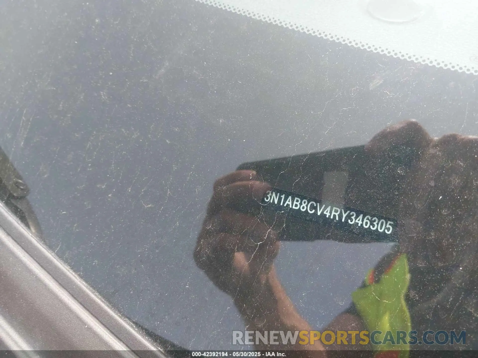 9 Photograph of a damaged car 3N1AB8CV4RY346305 NISSAN SENTRA 2024