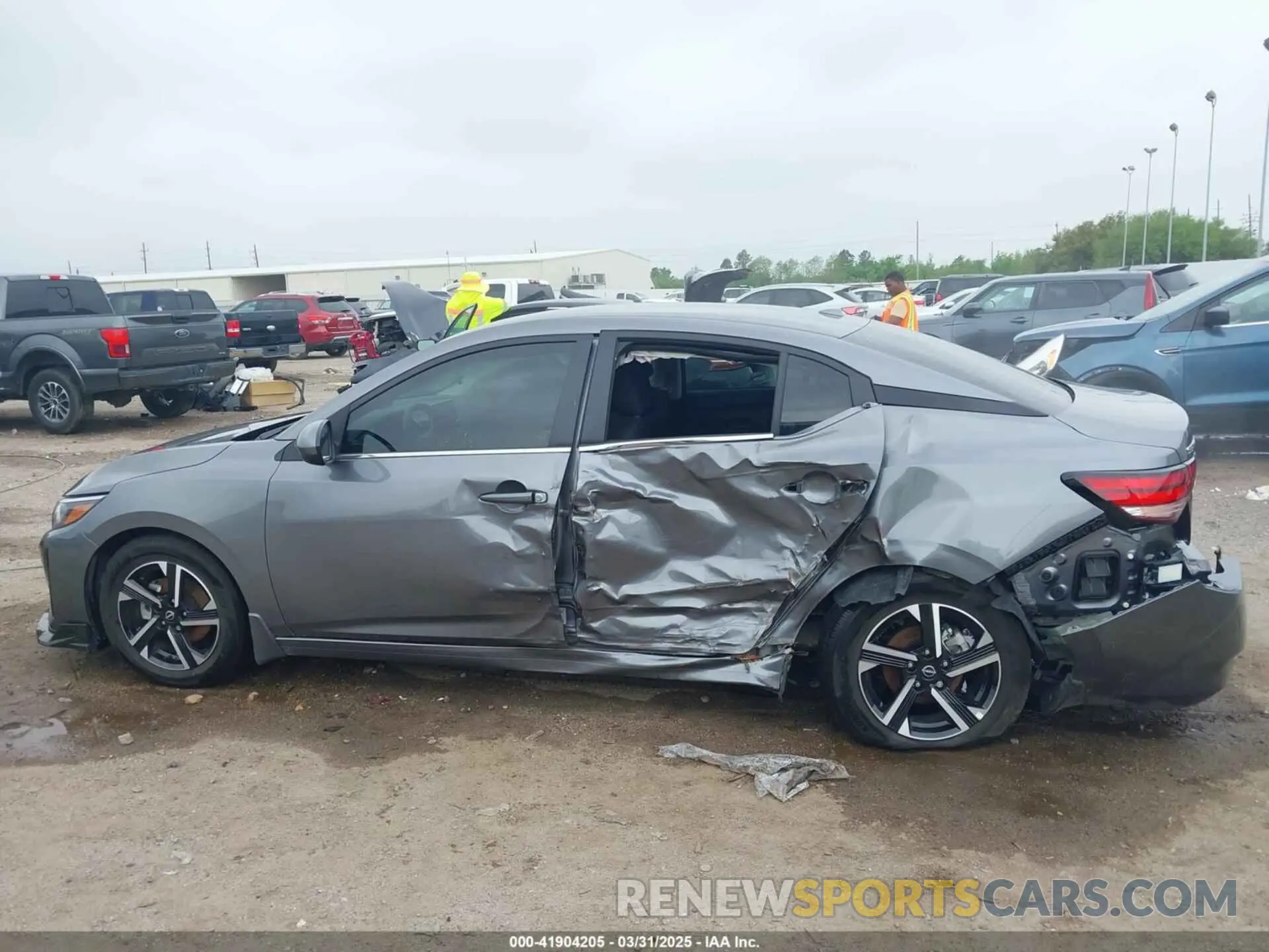 14 Photograph of a damaged car 3N1AB8CV4RY347793 NISSAN SENTRA 2024