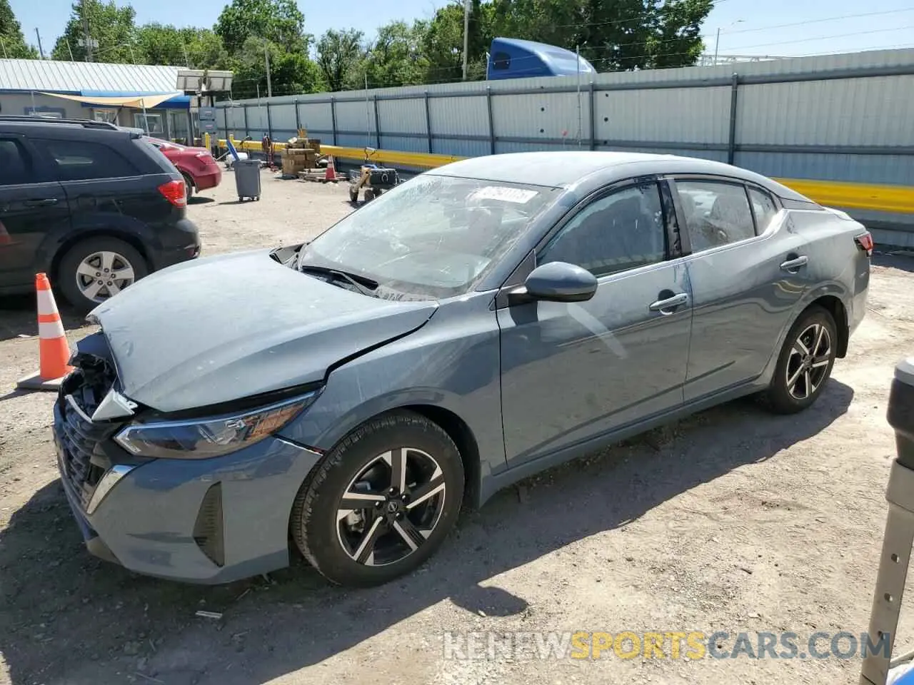 1 Photograph of a damaged car 3N1AB8CV4RY363069 NISSAN SENTRA 2024