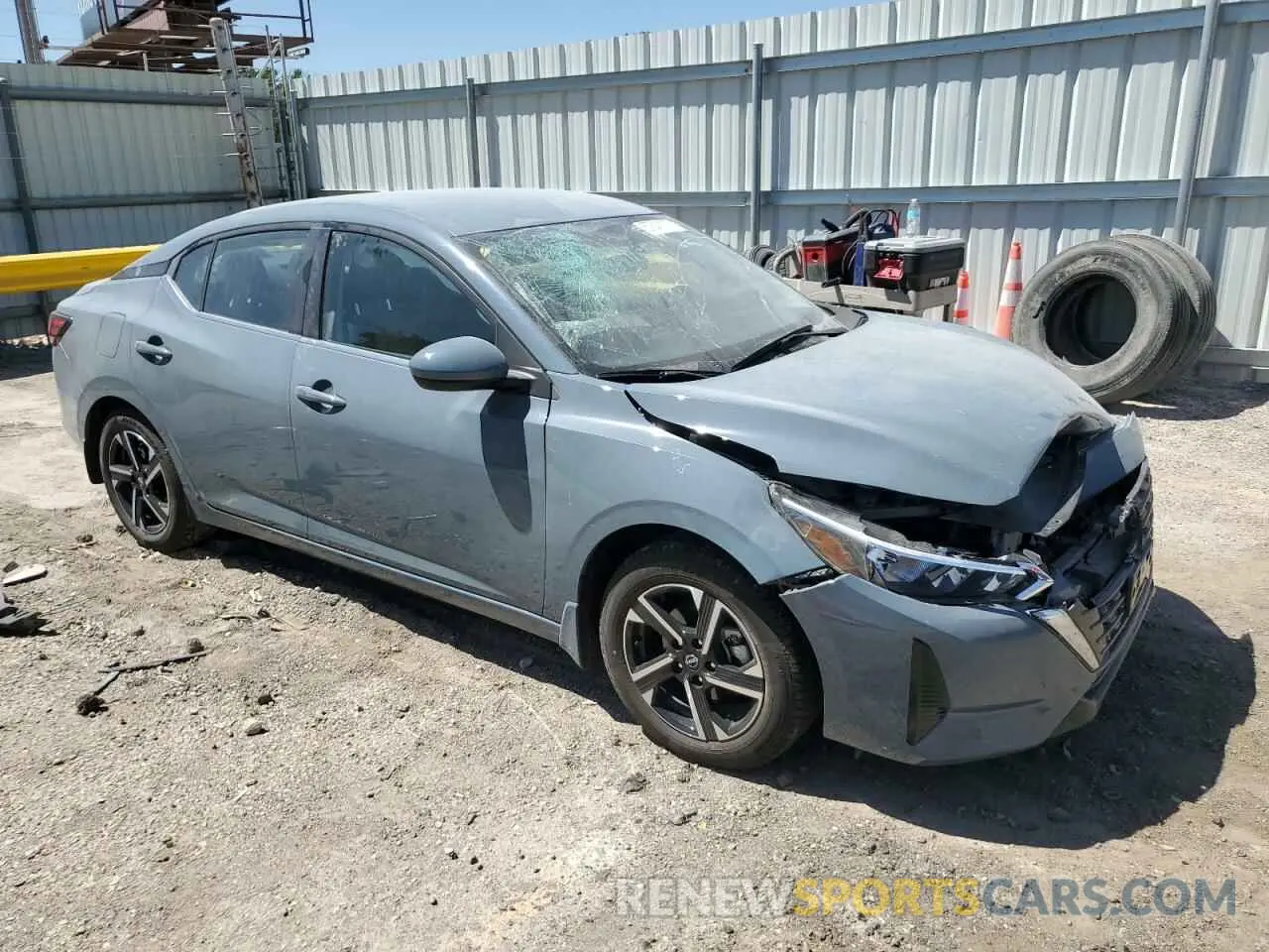 4 Photograph of a damaged car 3N1AB8CV4RY363069 NISSAN SENTRA 2024