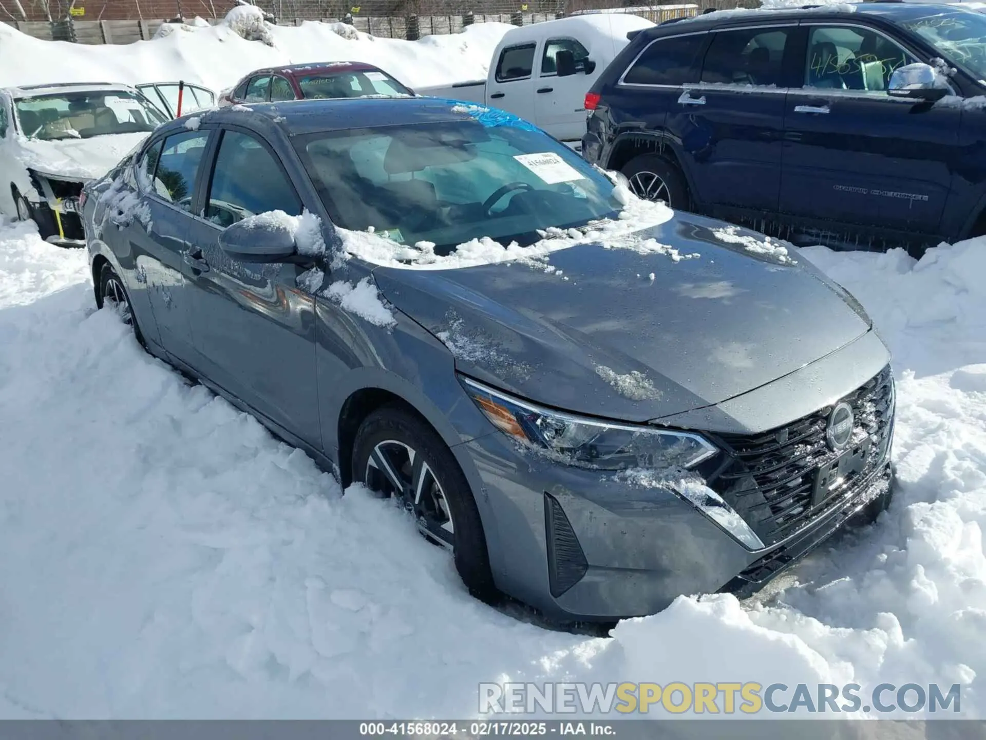 1 Photograph of a damaged car 3N1AB8CV4RY384505 NISSAN SENTRA 2024