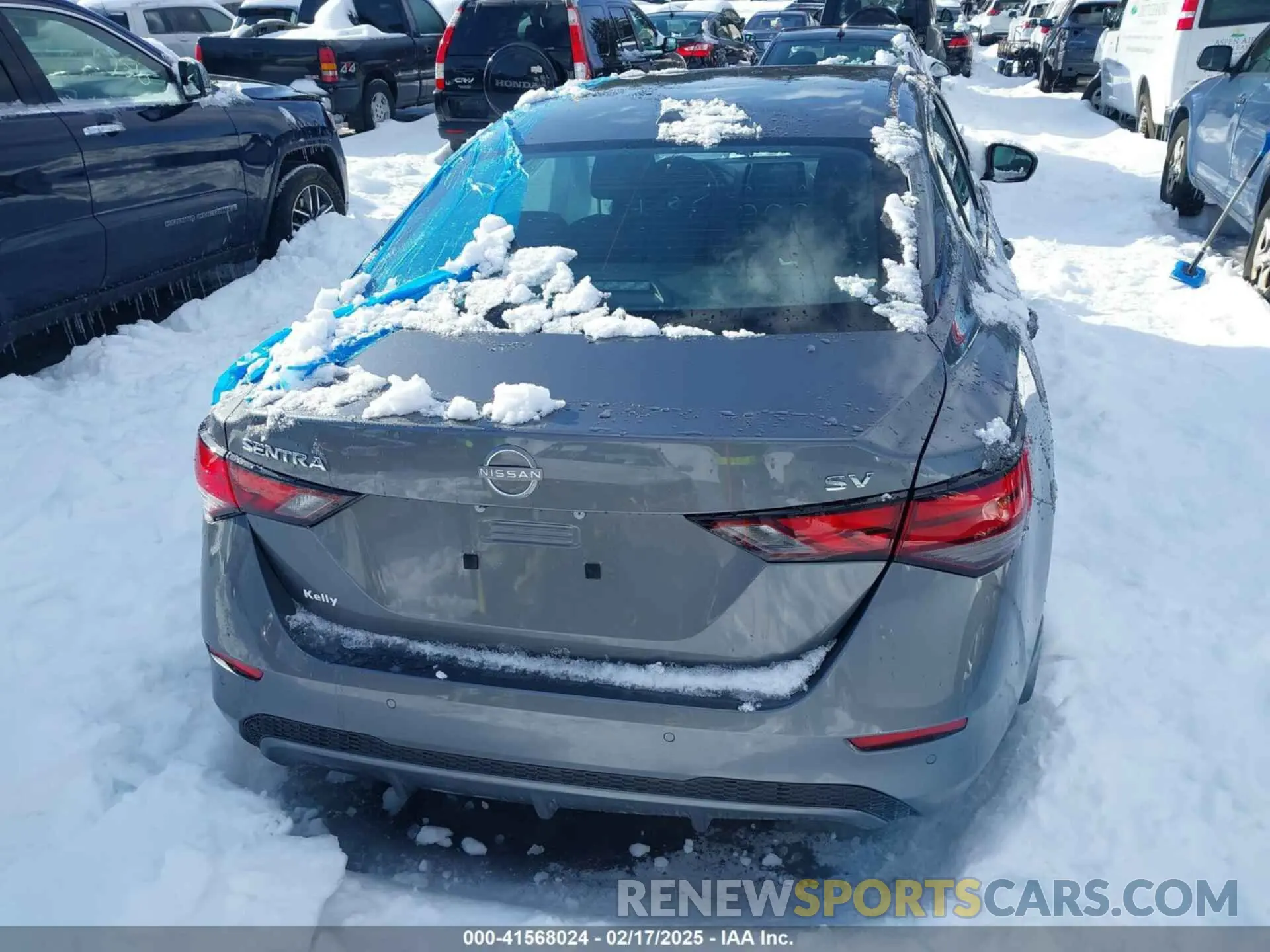 16 Photograph of a damaged car 3N1AB8CV4RY384505 NISSAN SENTRA 2024