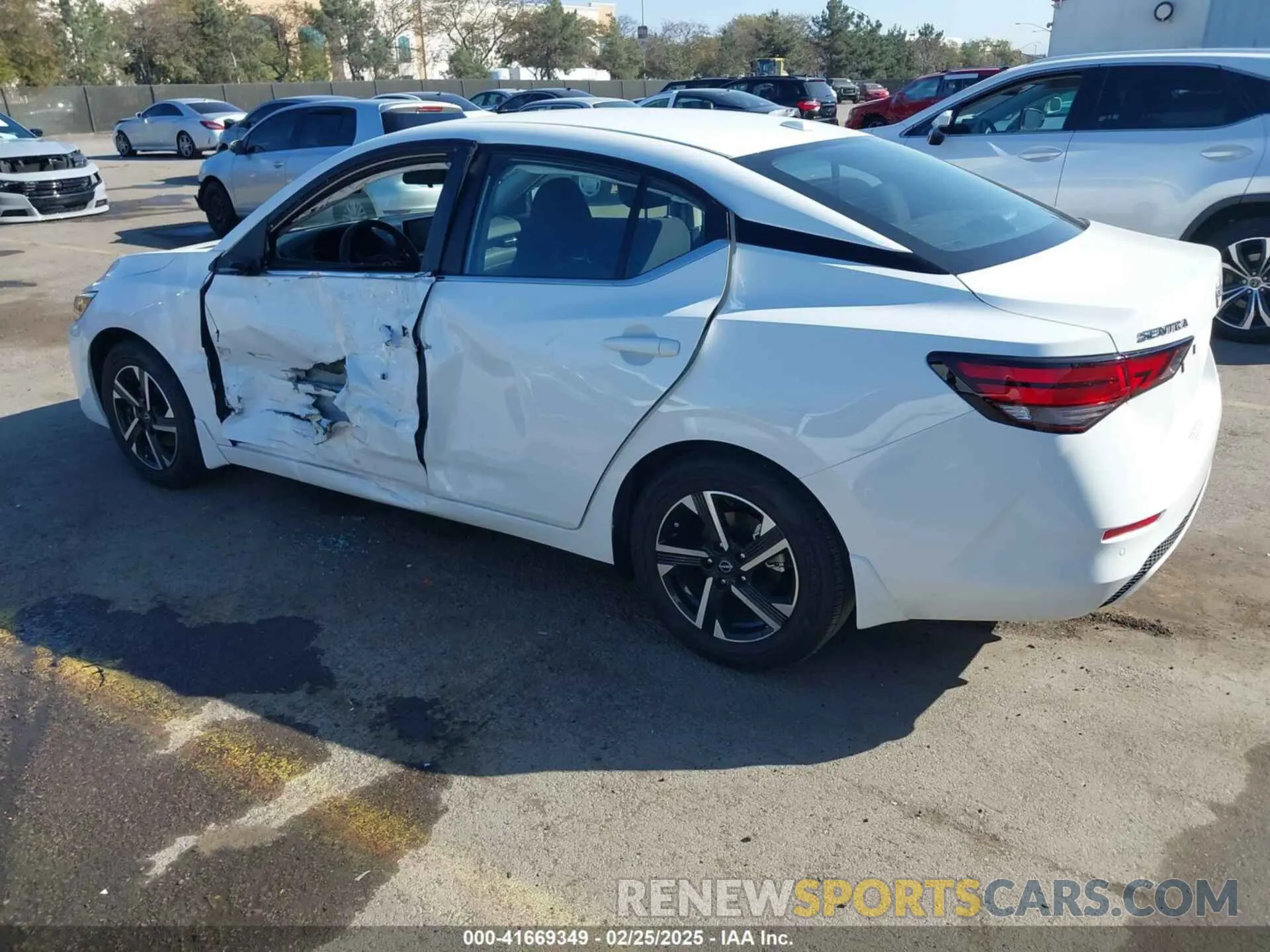 3 Photograph of a damaged car 3N1AB8CV4RY388554 NISSAN SENTRA 2024