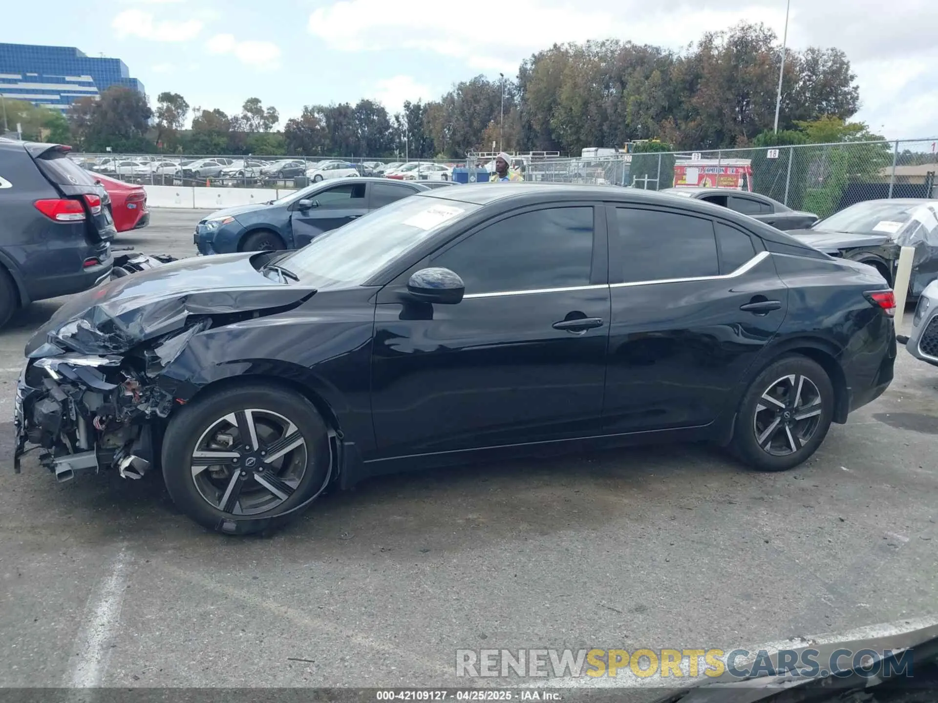 14 Photograph of a damaged car 3N1AB8CV5RY203654 NISSAN SENTRA 2024