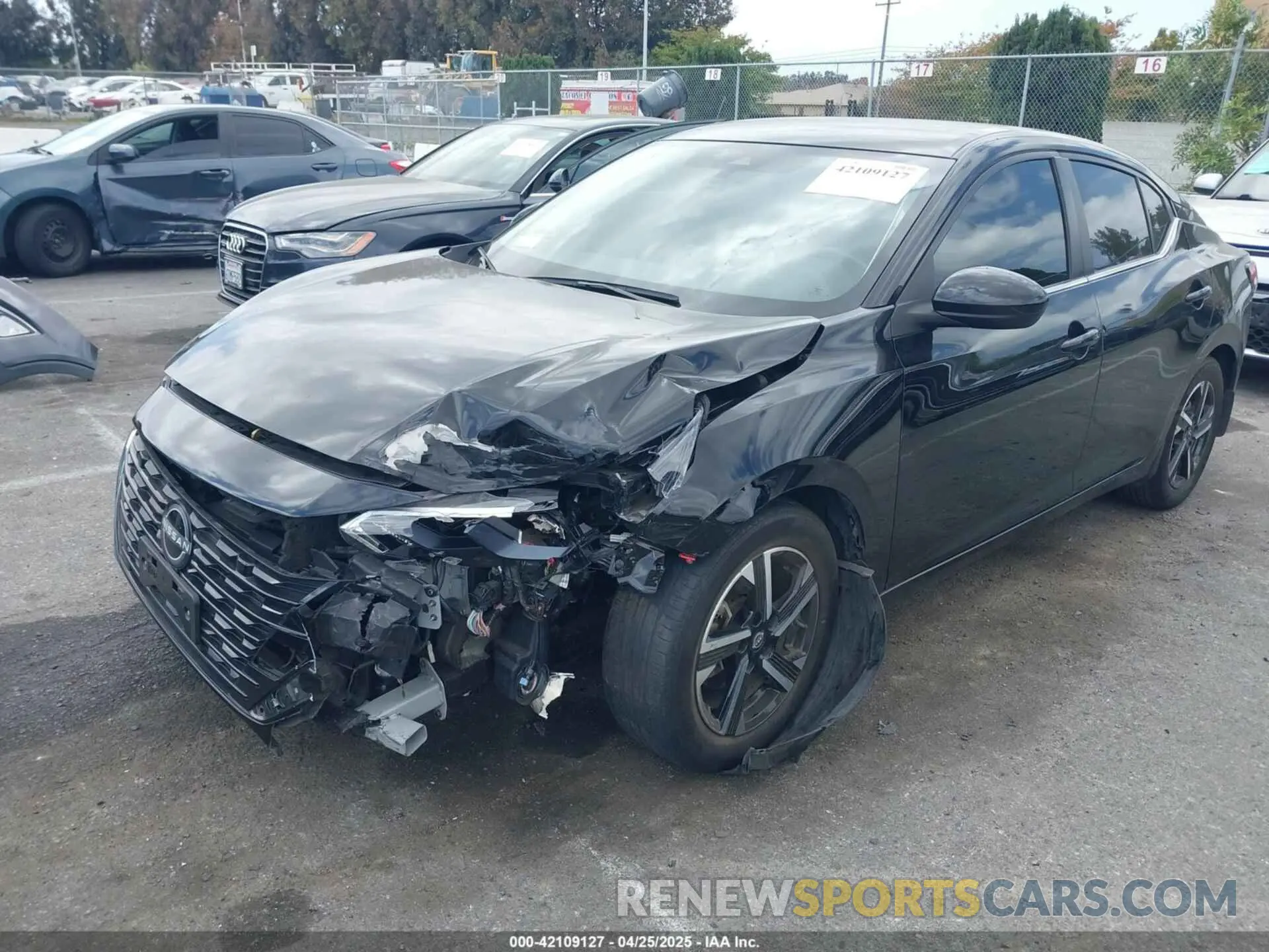 2 Photograph of a damaged car 3N1AB8CV5RY203654 NISSAN SENTRA 2024