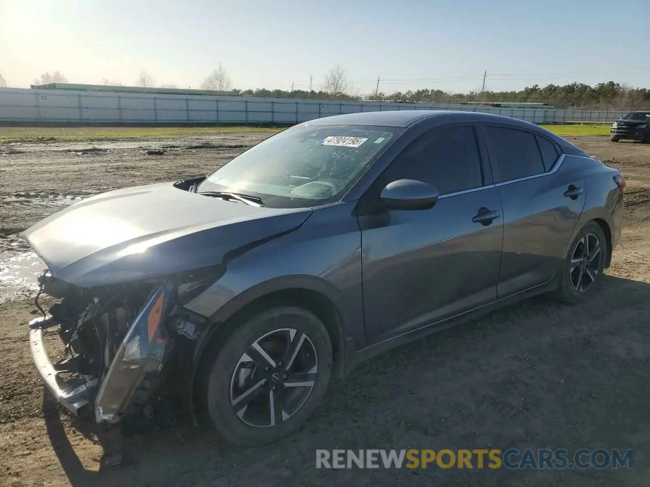 1 Photograph of a damaged car 3N1AB8CV5RY206926 NISSAN SENTRA 2024
