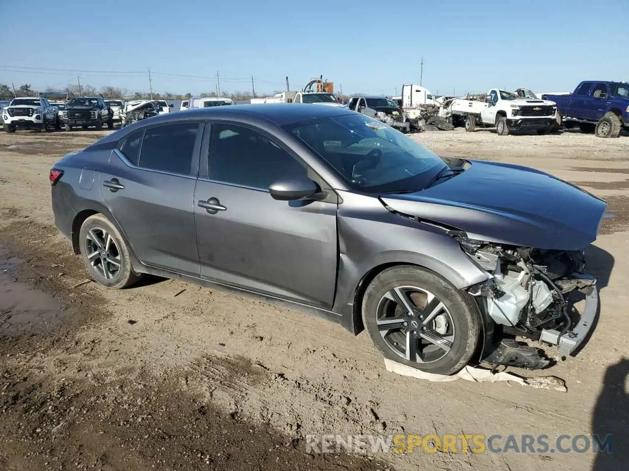 4 Photograph of a damaged car 3N1AB8CV5RY206926 NISSAN SENTRA 2024