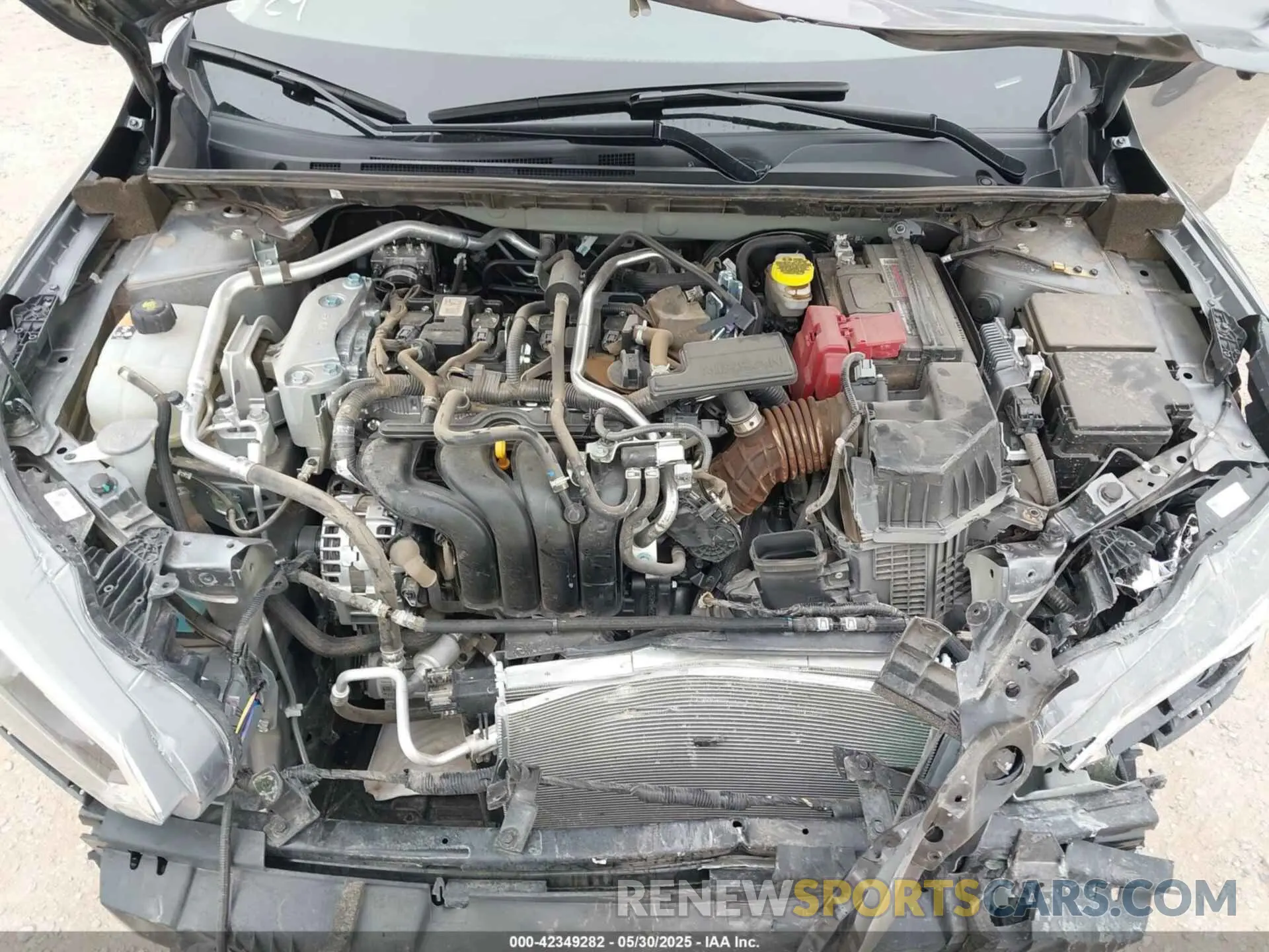10 Photograph of a damaged car 3N1AB8CV5RY231342 NISSAN SENTRA 2024