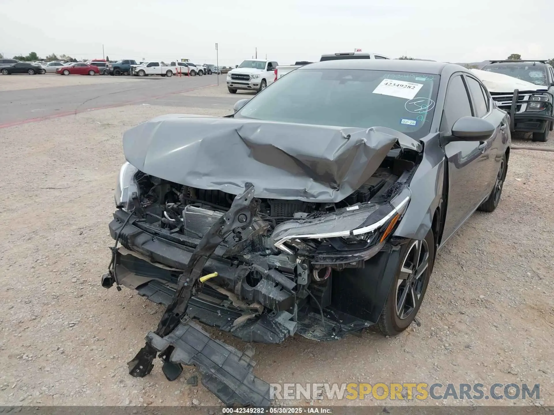 6 Photograph of a damaged car 3N1AB8CV5RY231342 NISSAN SENTRA 2024