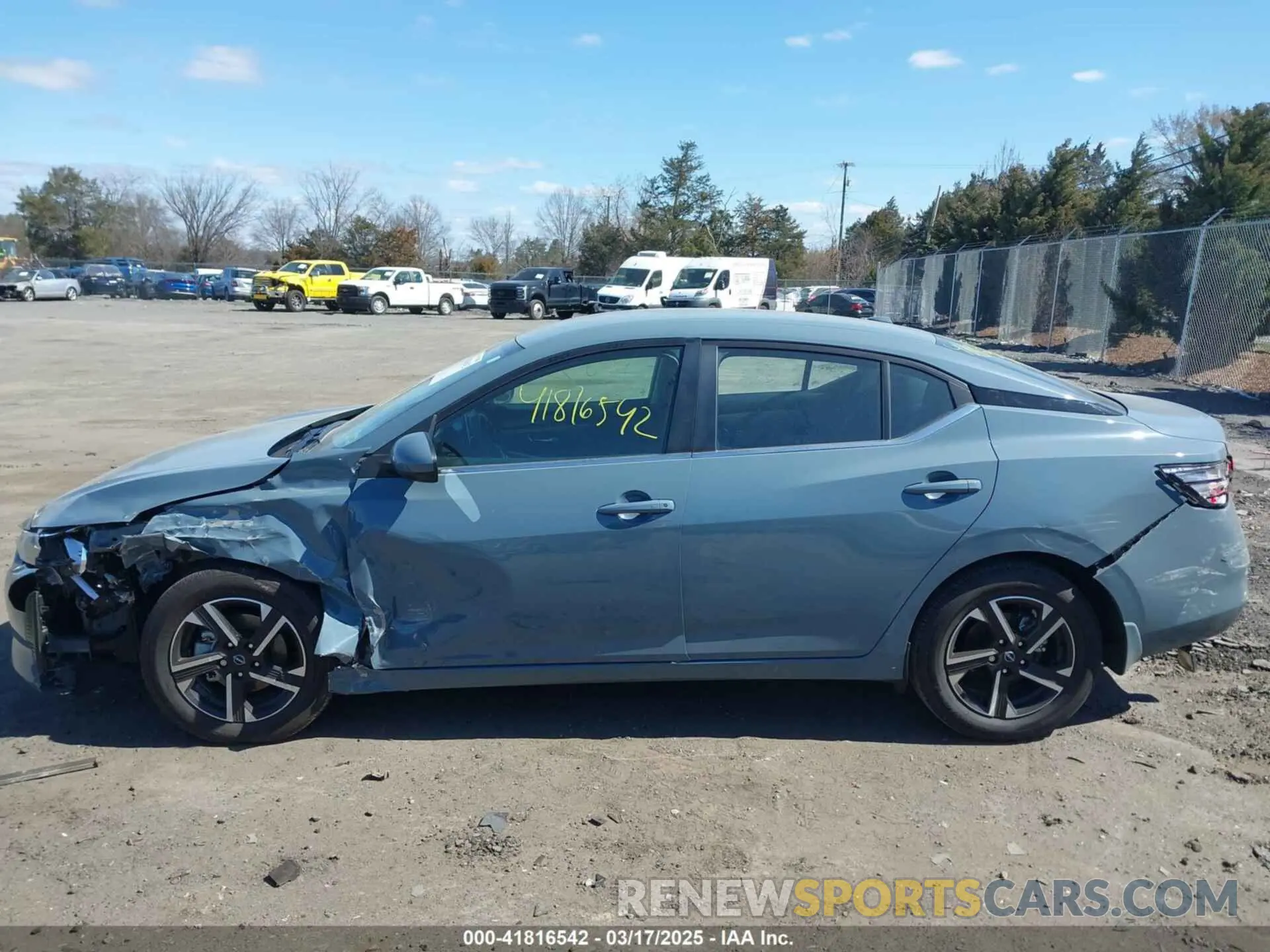 14 Photograph of a damaged car 3N1AB8CV5RY236315 NISSAN SENTRA 2024