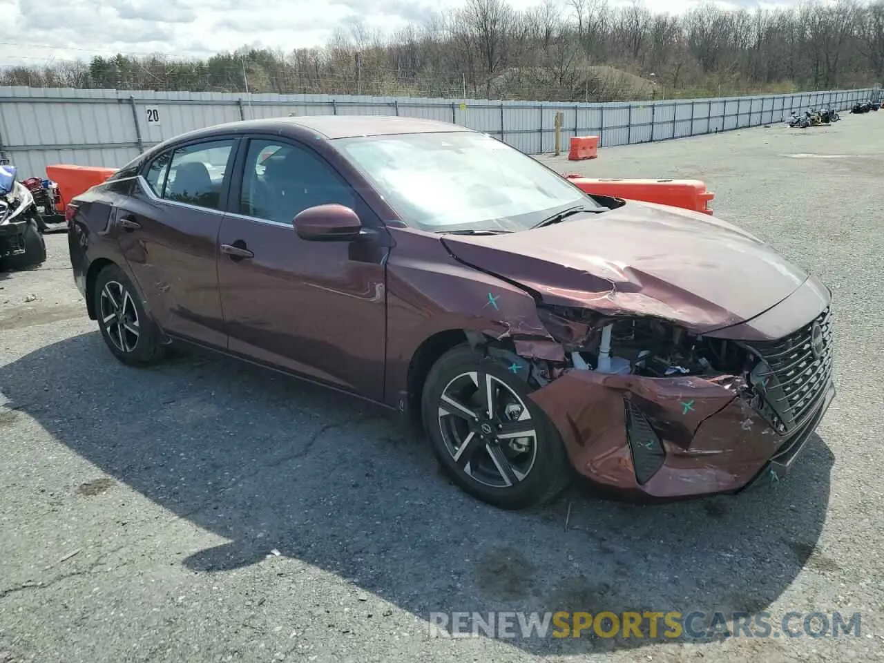 4 Photograph of a damaged car 3N1AB8CV5RY241689 NISSAN SENTRA 2024