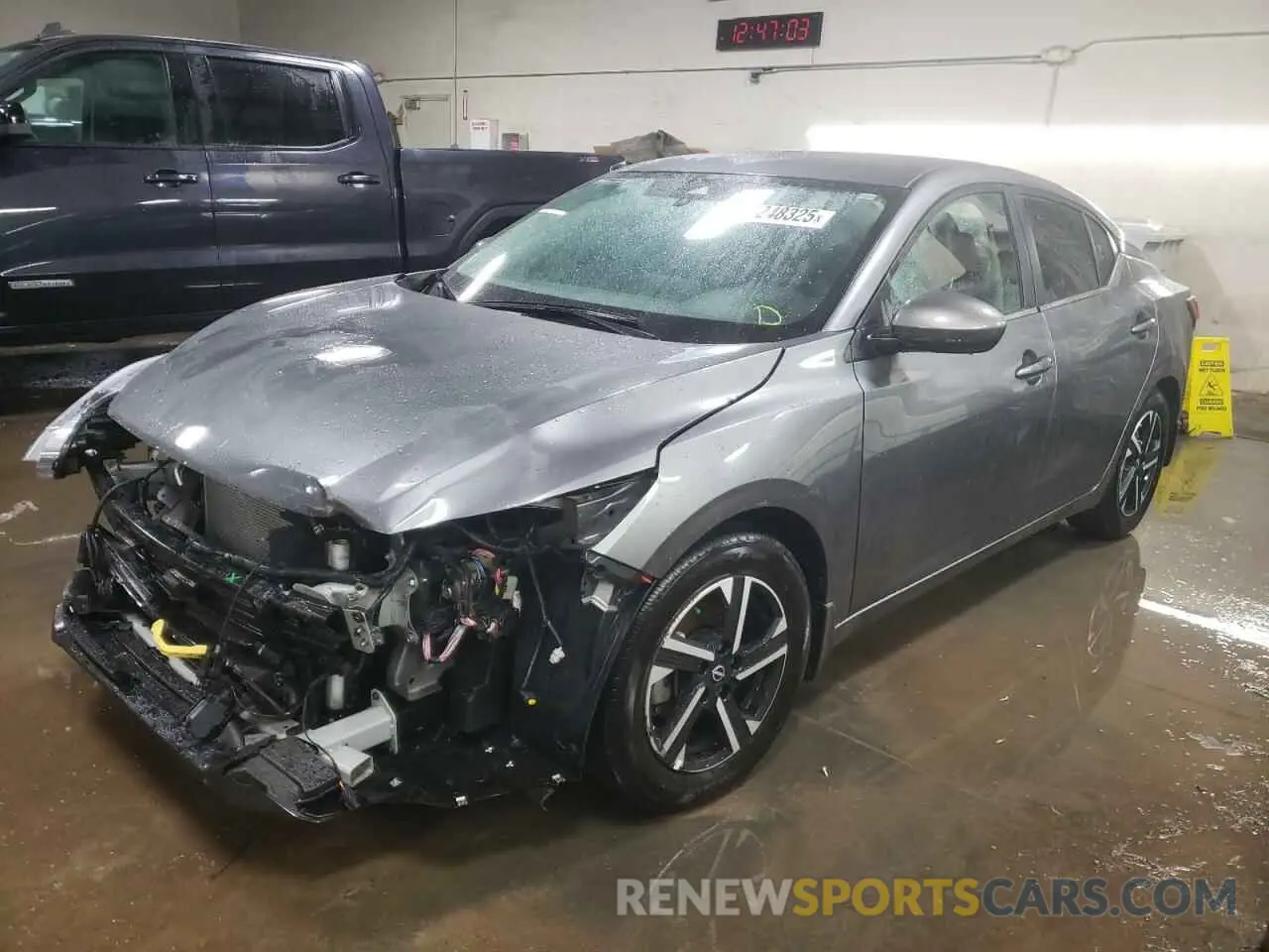 1 Photograph of a damaged car 3N1AB8CV5RY264325 NISSAN SENTRA 2024