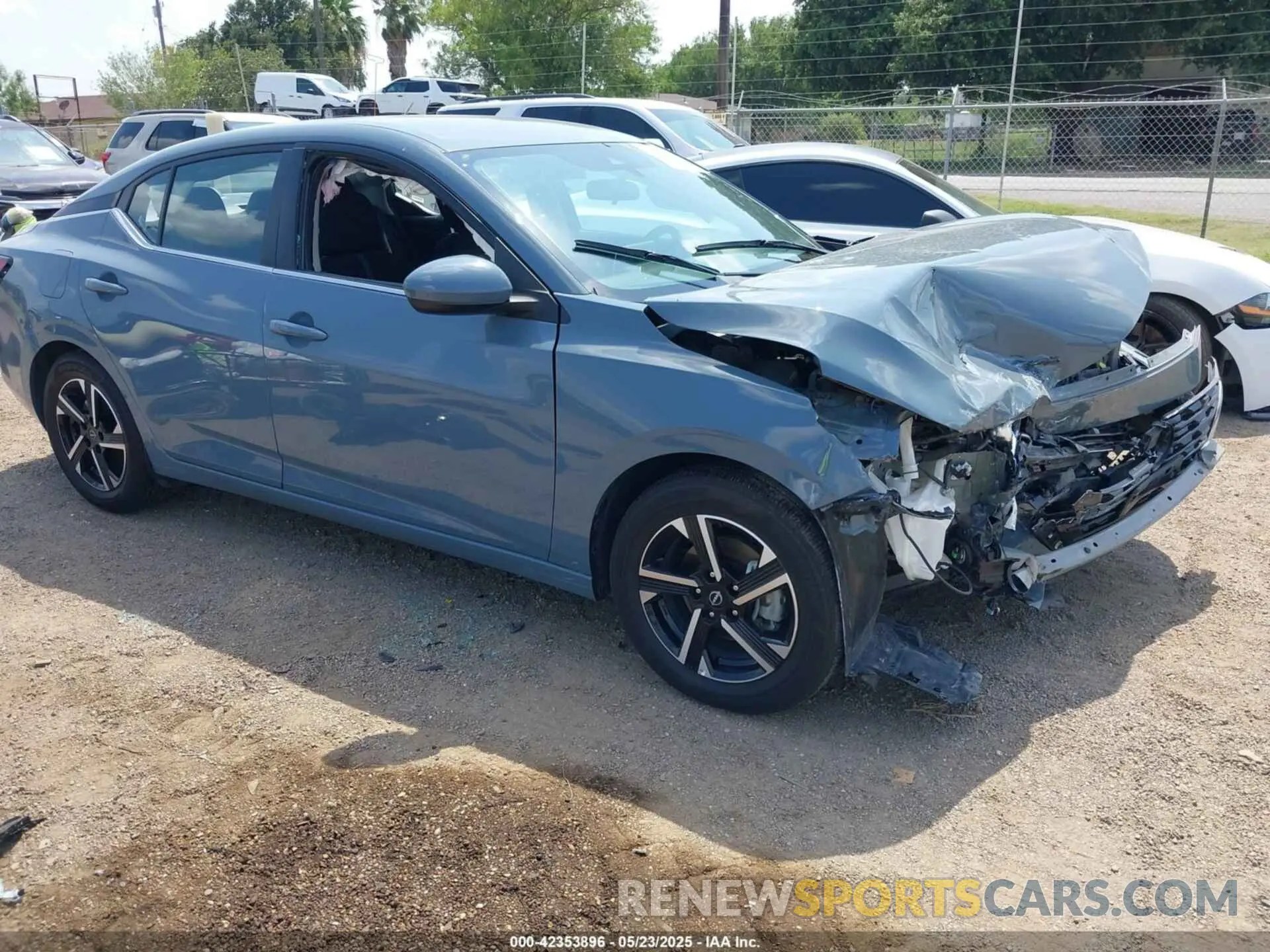 1 Photograph of a damaged car 3N1AB8CV5RY272294 NISSAN SENTRA 2024