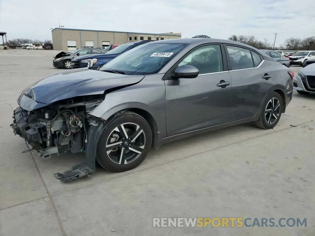 1 Photograph of a damaged car 3N1AB8CV5RY284574 NISSAN SENTRA 2024