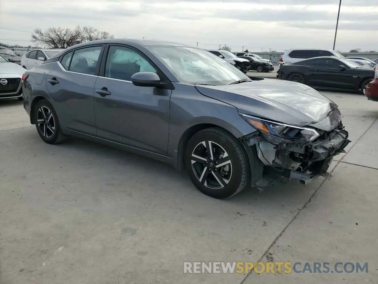 4 Photograph of a damaged car 3N1AB8CV5RY284574 NISSAN SENTRA 2024