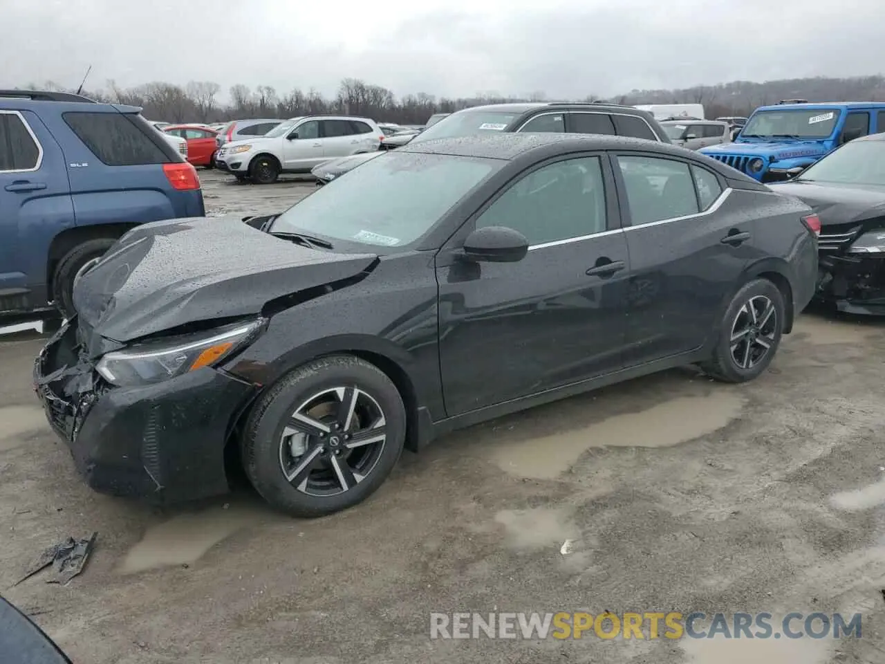 1 Photograph of a damaged car 3N1AB8CV5RY284848 NISSAN SENTRA 2024