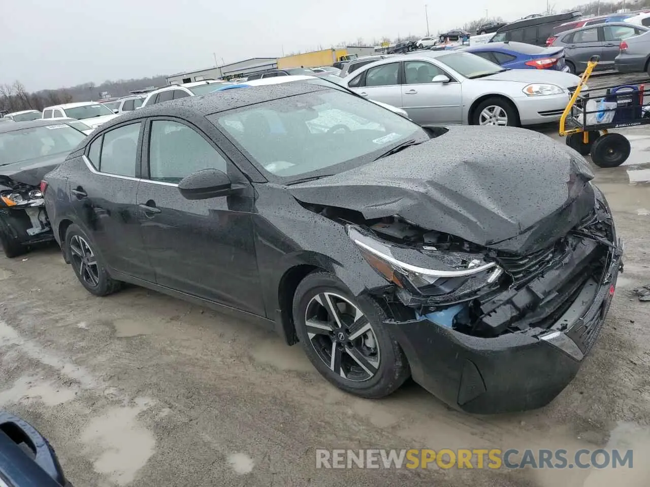 4 Photograph of a damaged car 3N1AB8CV5RY284848 NISSAN SENTRA 2024