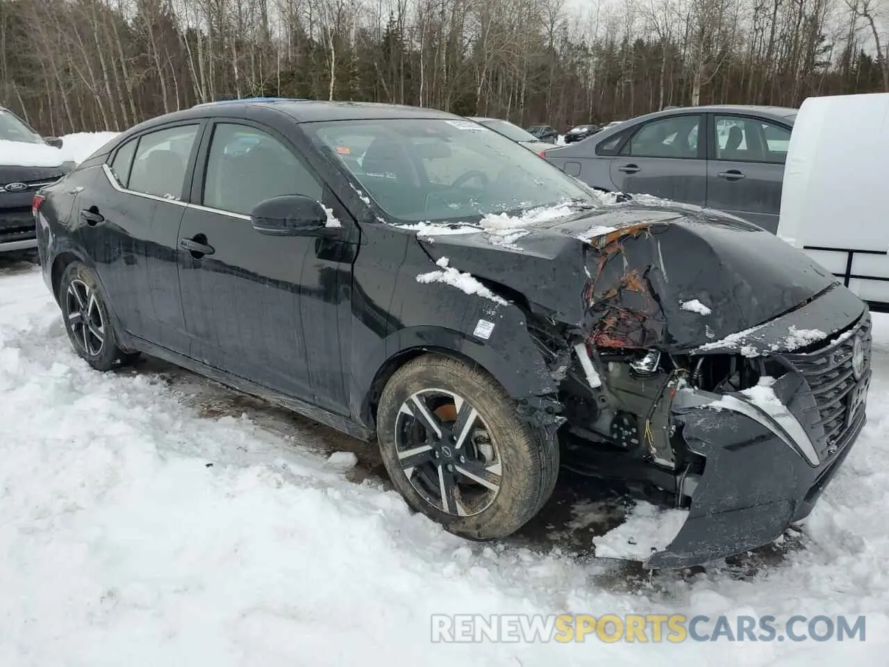 4 Photograph of a damaged car 3N1AB8CV5RY306122 NISSAN SENTRA 2024