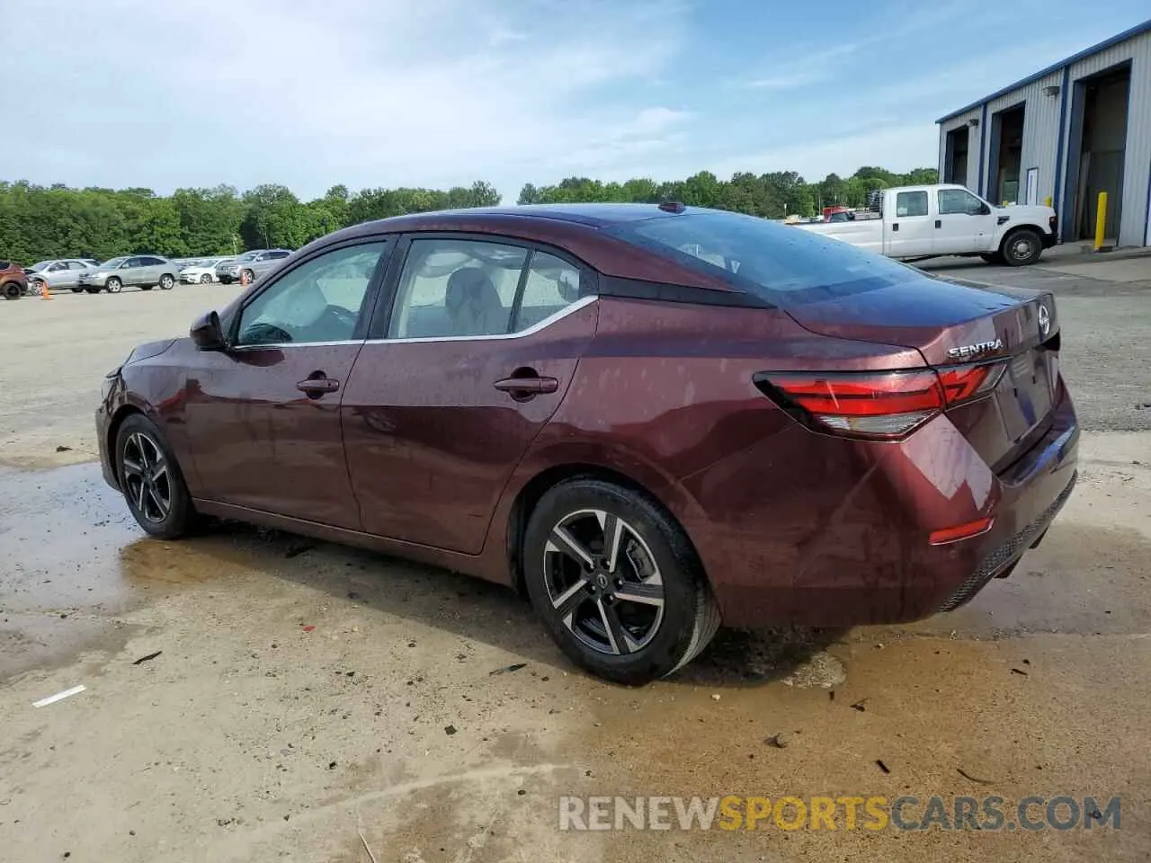 2 Photograph of a damaged car 3N1AB8CV5RY314155 NISSAN SENTRA 2024