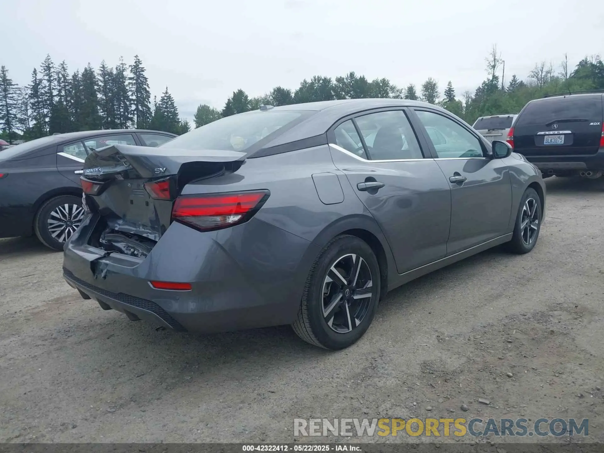 4 Photograph of a damaged car 3N1AB8CV5RY330064 NISSAN SENTRA 2024