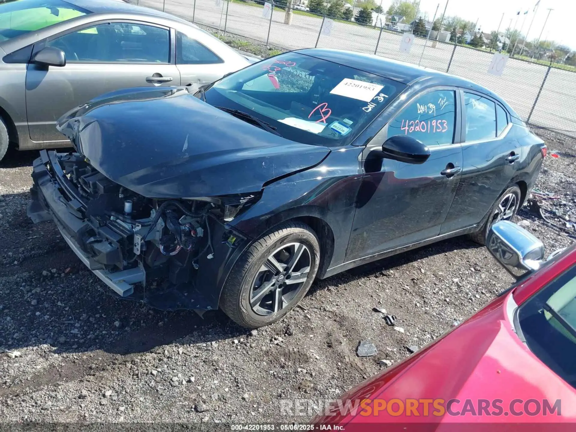 2 Photograph of a damaged car 3N1AB8CV5RY337449 NISSAN SENTRA 2024