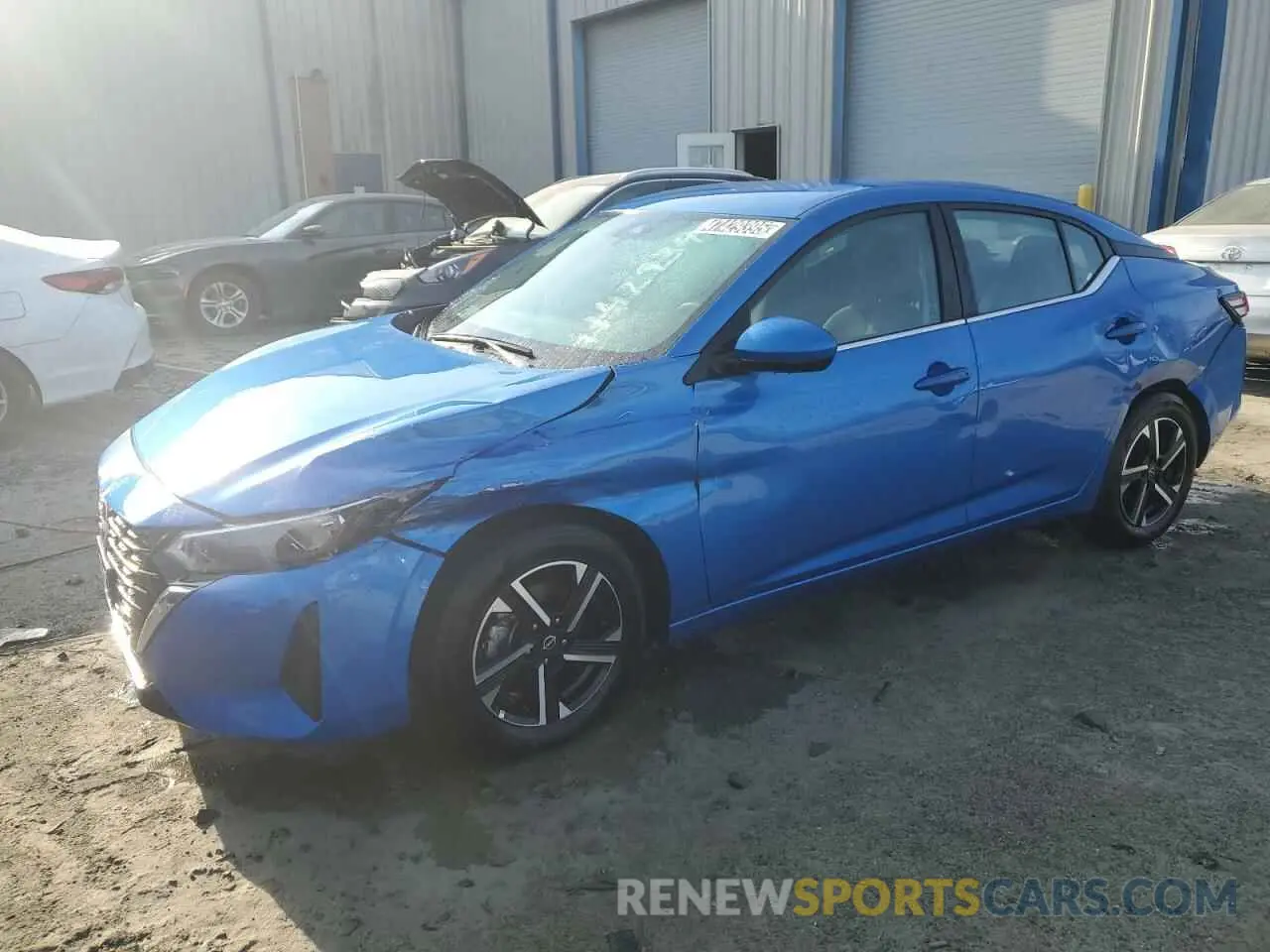 1 Photograph of a damaged car 3N1AB8CV5RY338391 NISSAN SENTRA 2024