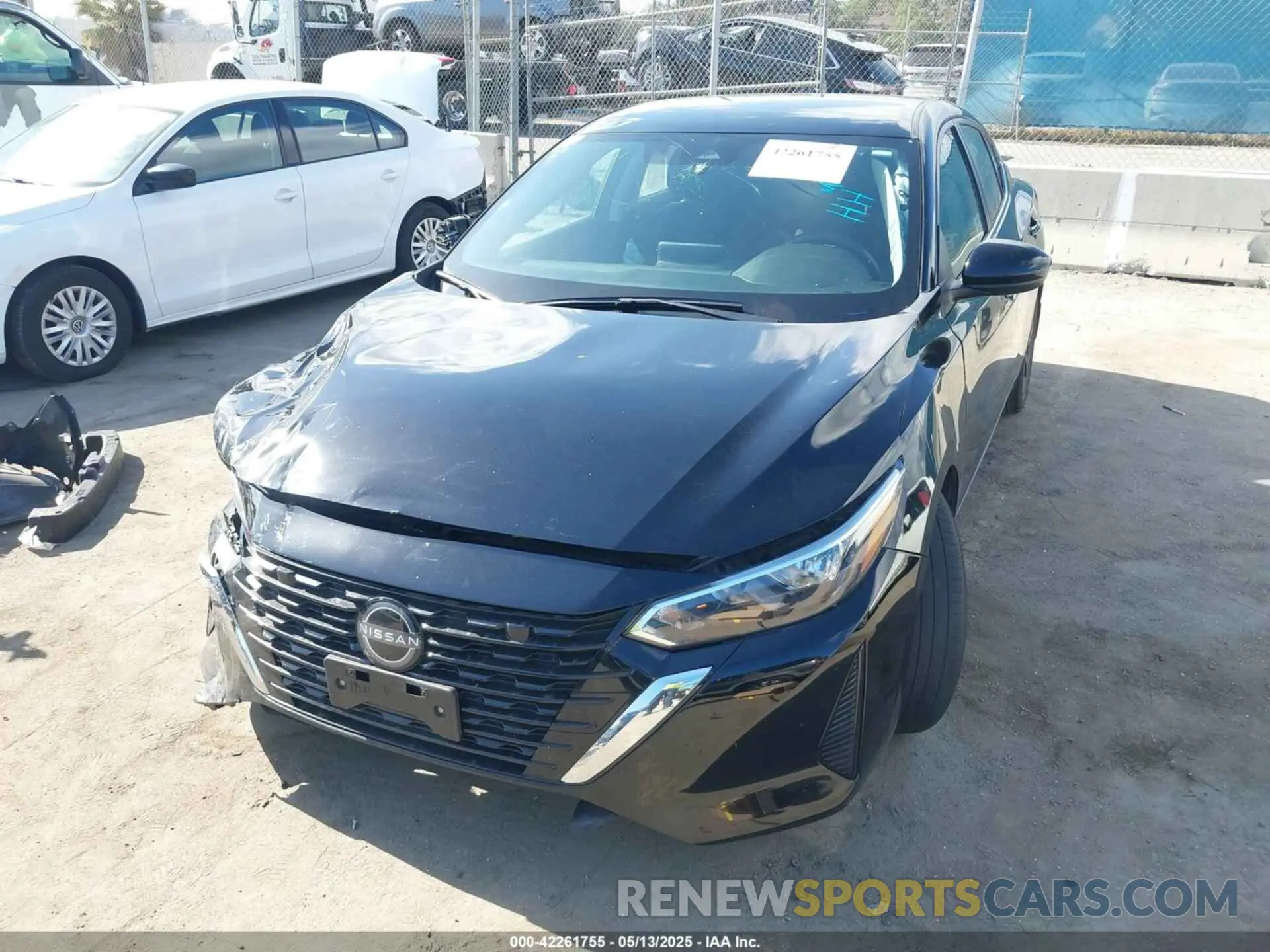 2 Photograph of a damaged car 3N1AB8CV5RY341288 NISSAN SENTRA 2024