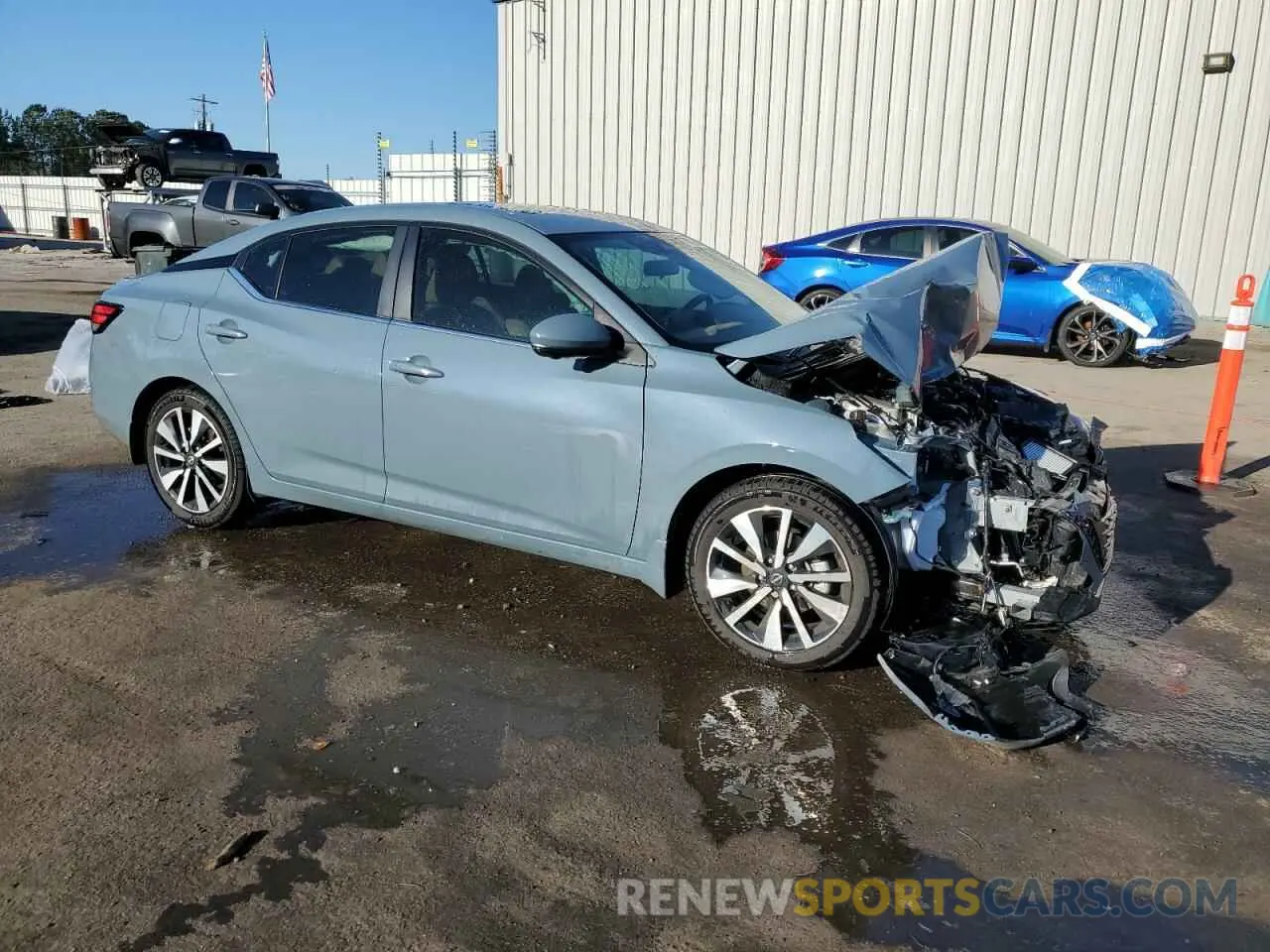 4 Photograph of a damaged car 3N1AB8CV5RY355692 NISSAN SENTRA 2024