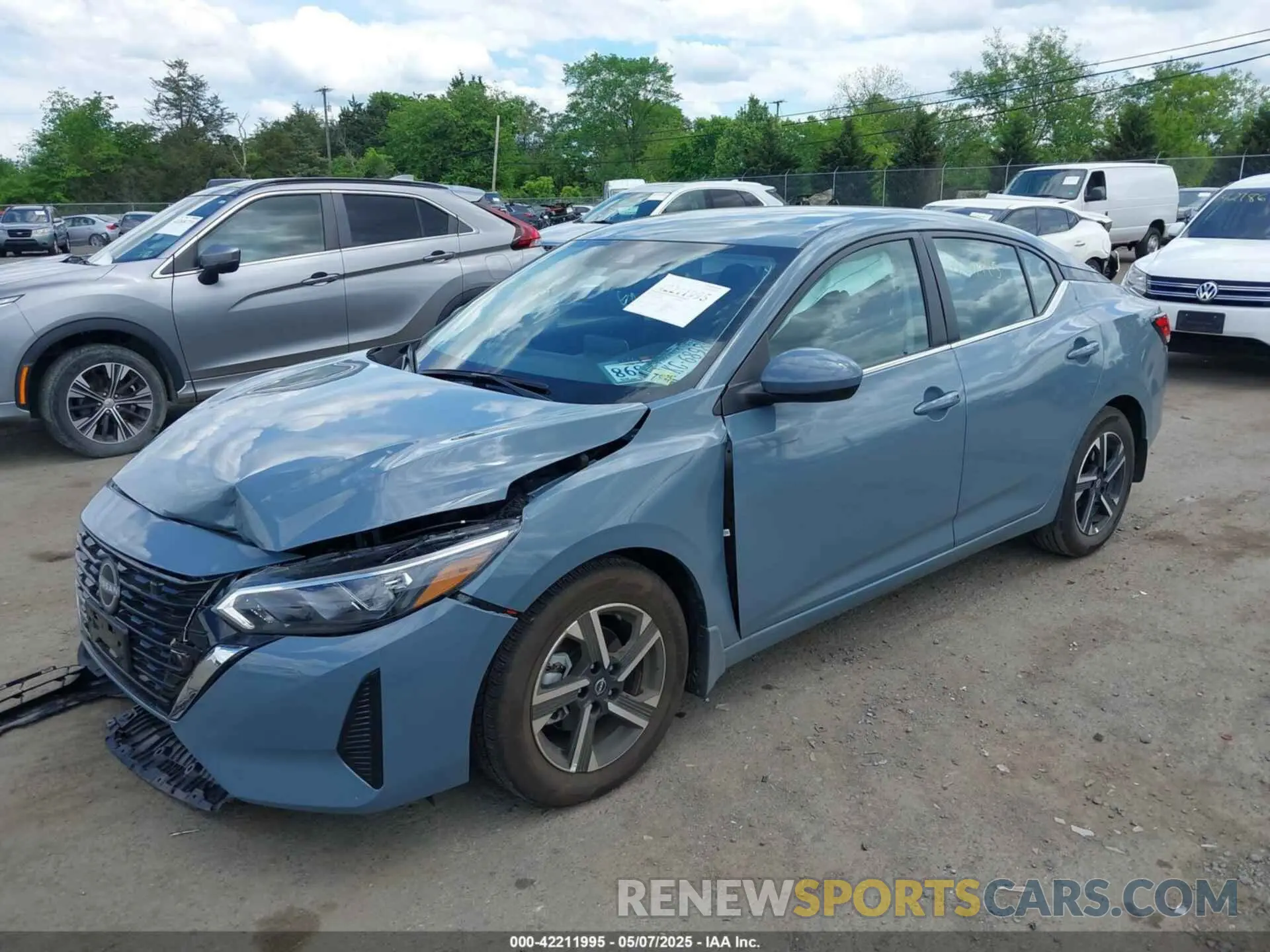 2 Photograph of a damaged car 3N1AB8CV5RY365008 NISSAN SENTRA 2024