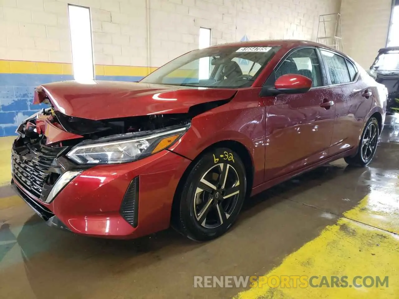 1 Photograph of a damaged car 3N1AB8CV5RY369009 NISSAN SENTRA 2024