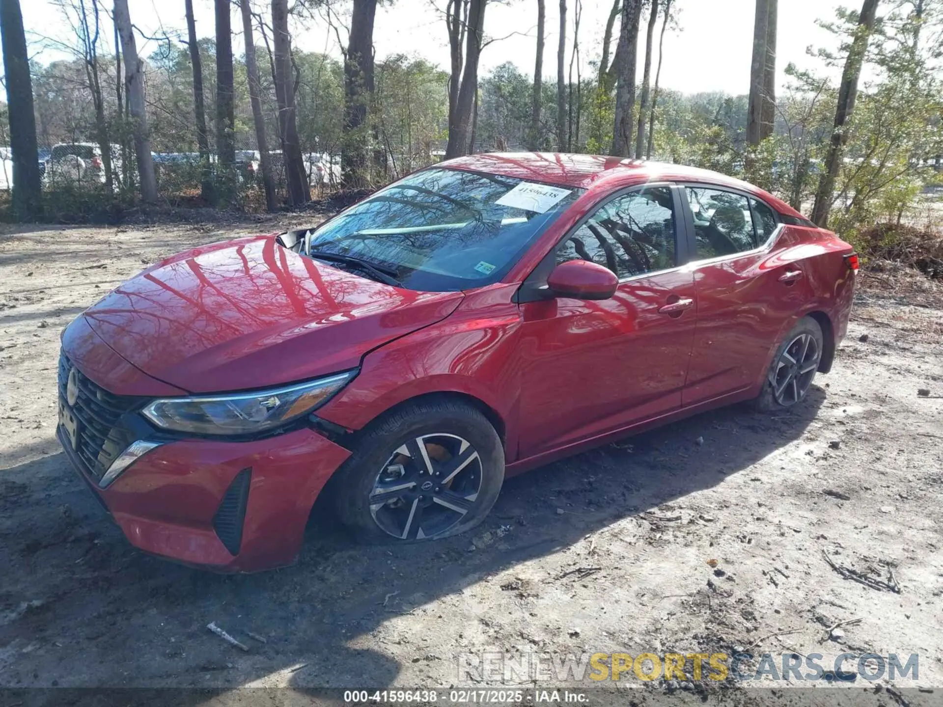 2 Photograph of a damaged car 3N1AB8CV5RY370841 NISSAN SENTRA 2024
