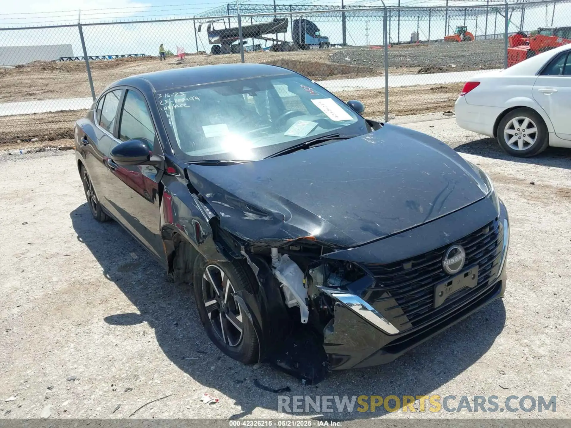 1 Photograph of a damaged car 3N1AB8CV5RY372993 NISSAN SENTRA 2024