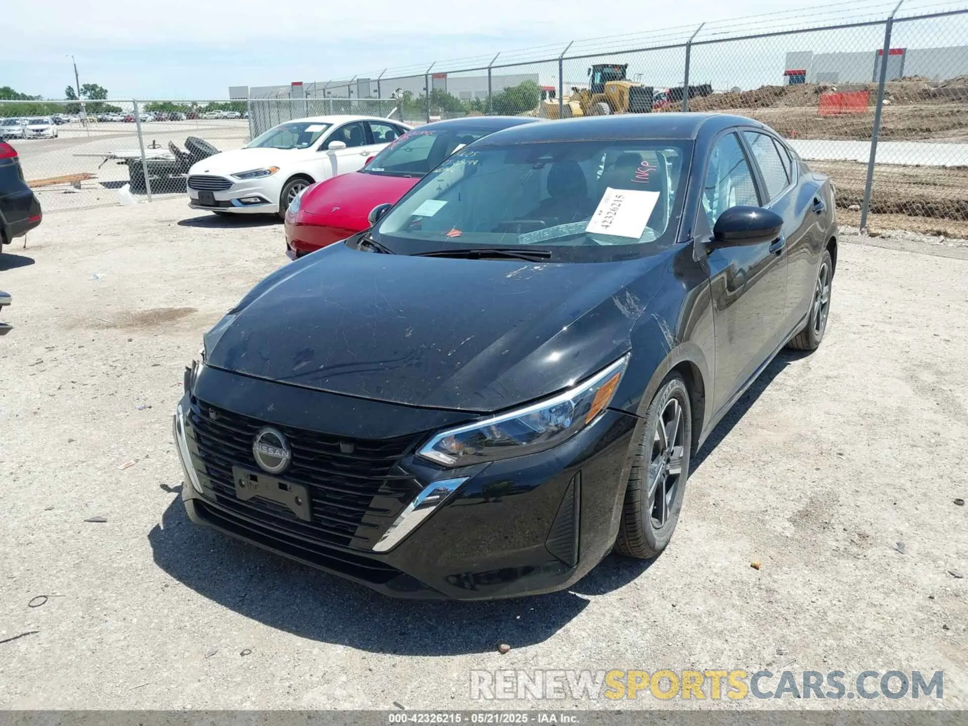 2 Photograph of a damaged car 3N1AB8CV5RY372993 NISSAN SENTRA 2024