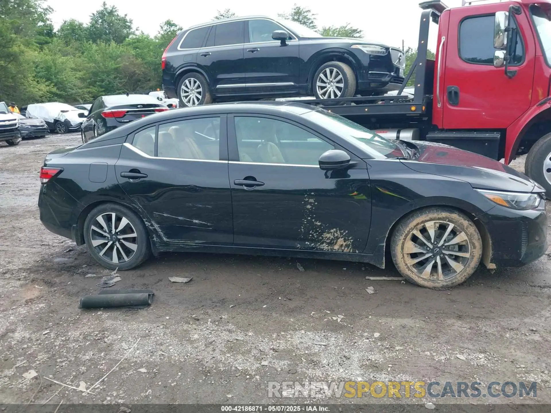 13 Photograph of a damaged car 3N1AB8CV5RY373335 NISSAN SENTRA 2024