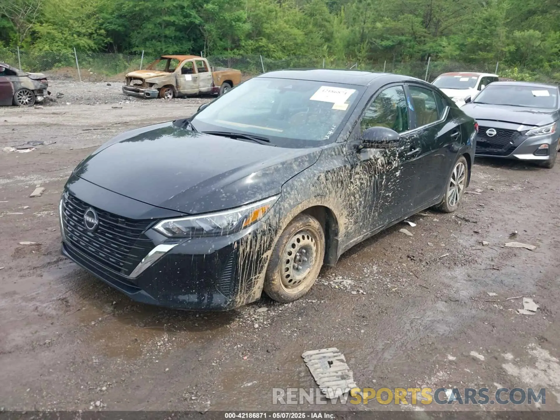 2 Photograph of a damaged car 3N1AB8CV5RY373335 NISSAN SENTRA 2024