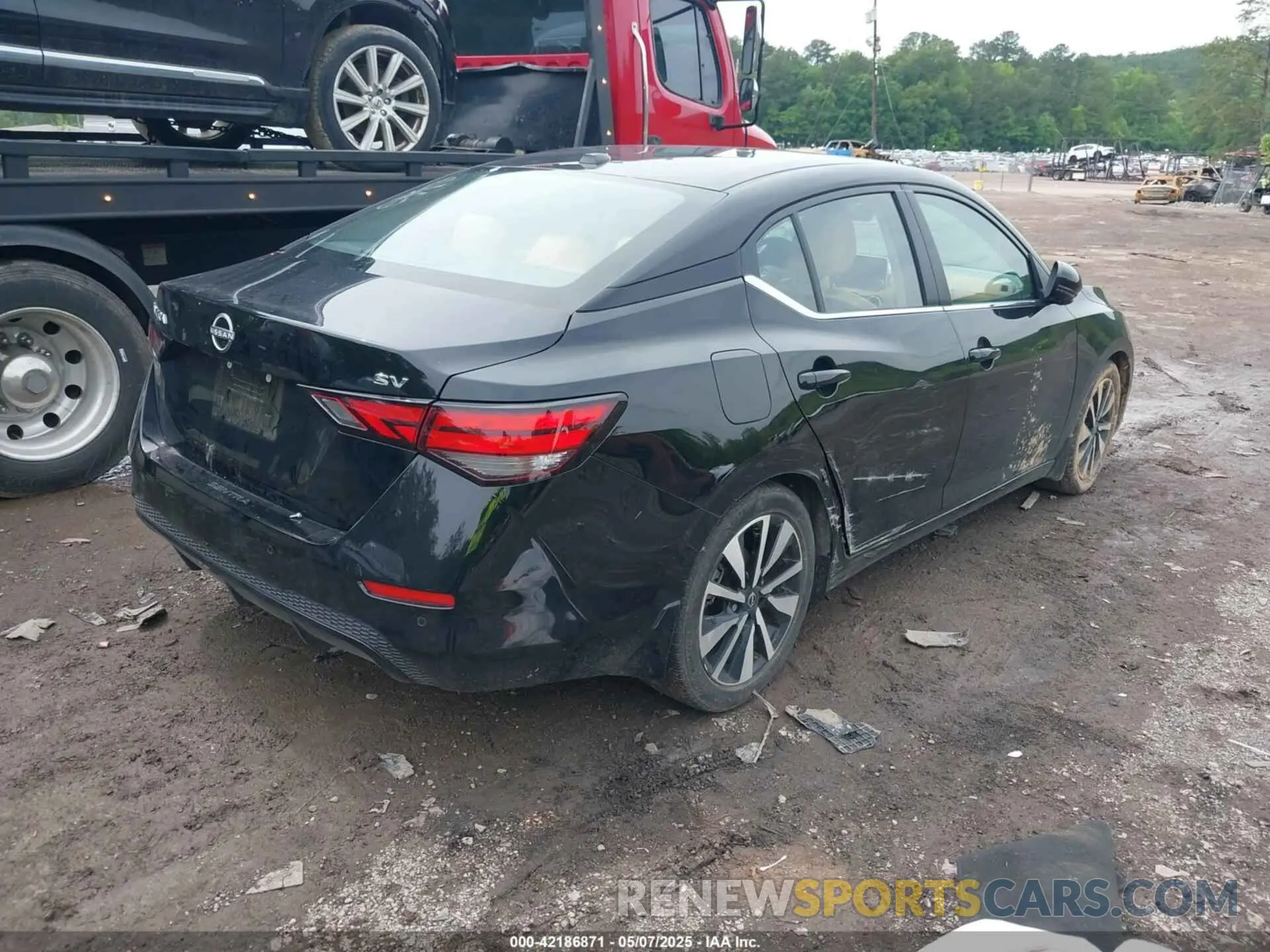 4 Photograph of a damaged car 3N1AB8CV5RY373335 NISSAN SENTRA 2024