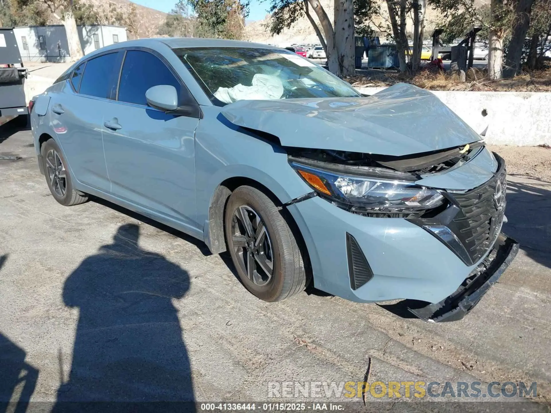 1 Photograph of a damaged car 3N1AB8CV5RY386747 NISSAN SENTRA 2024