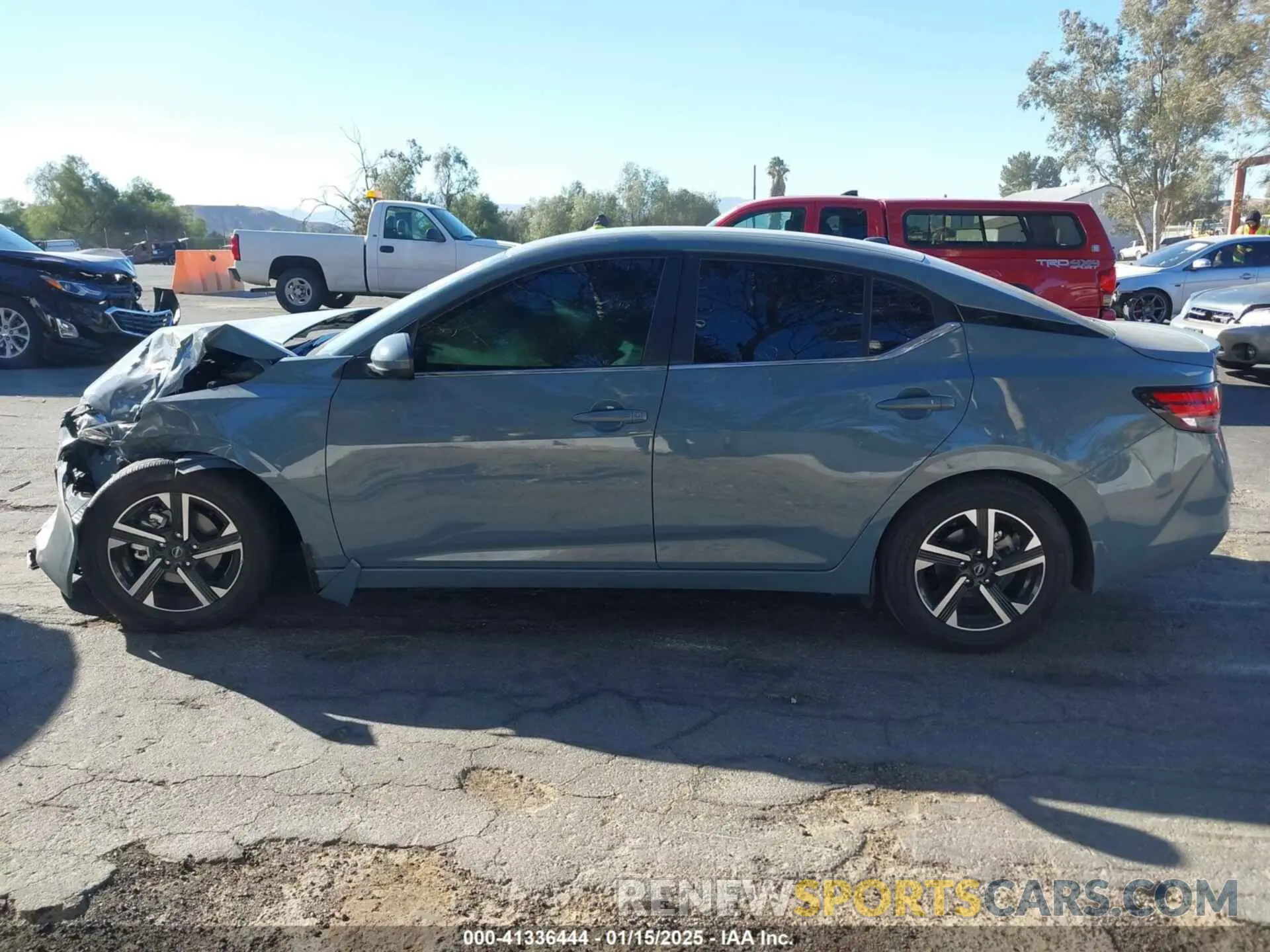 14 Photograph of a damaged car 3N1AB8CV5RY386747 NISSAN SENTRA 2024