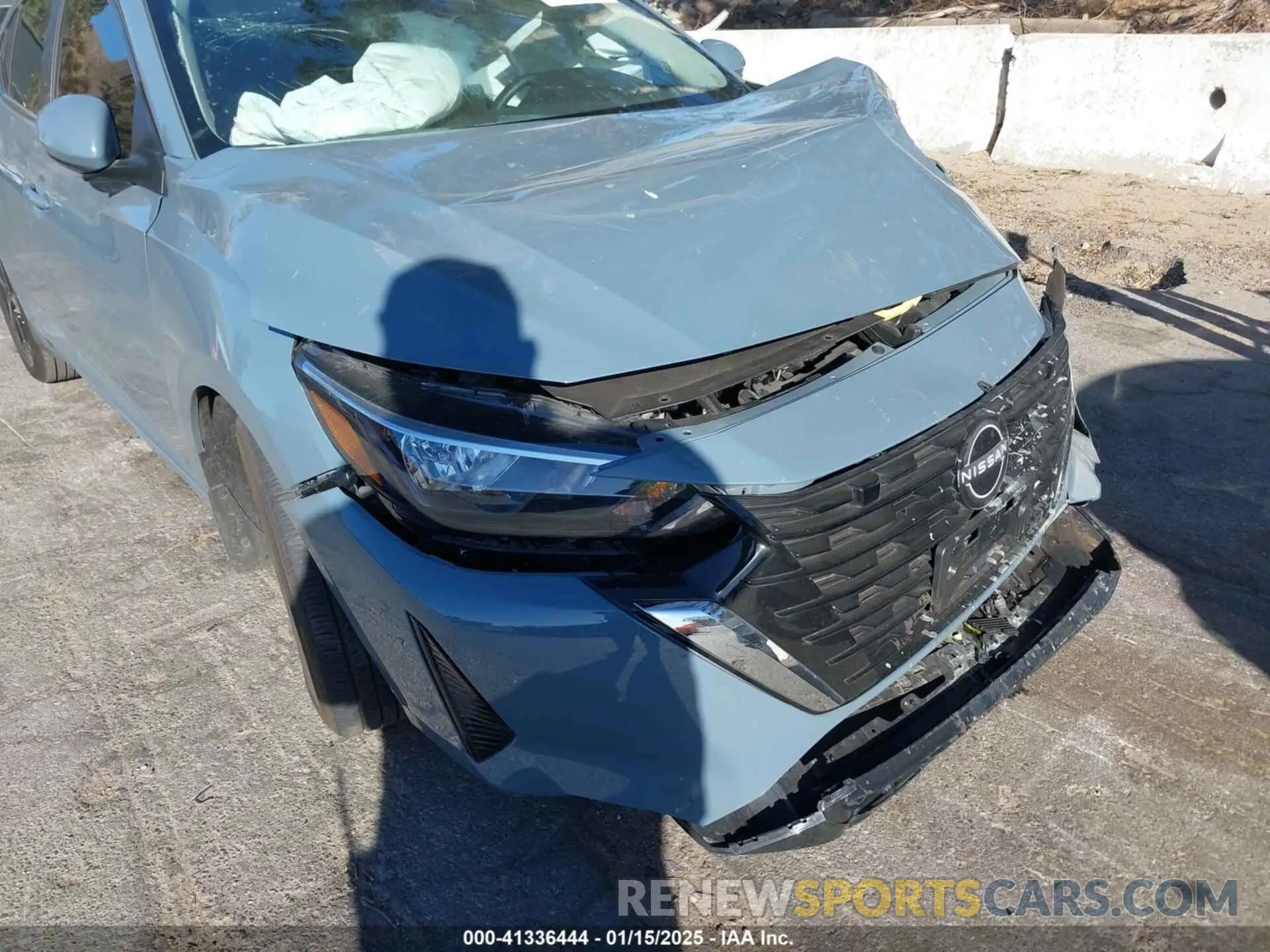 17 Photograph of a damaged car 3N1AB8CV5RY386747 NISSAN SENTRA 2024