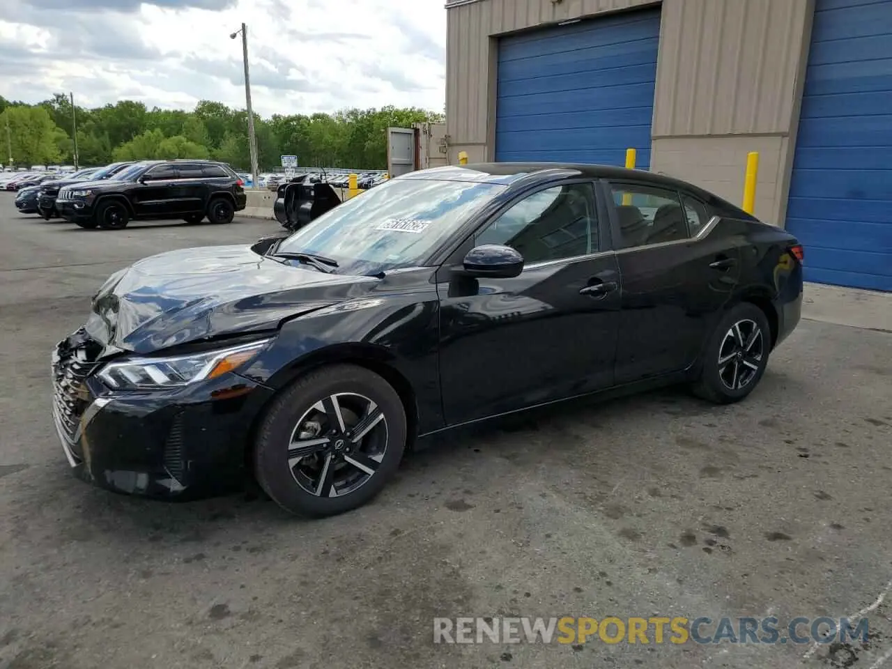 1 Photograph of a damaged car 3N1AB8CV6RY223377 NISSAN SENTRA 2024