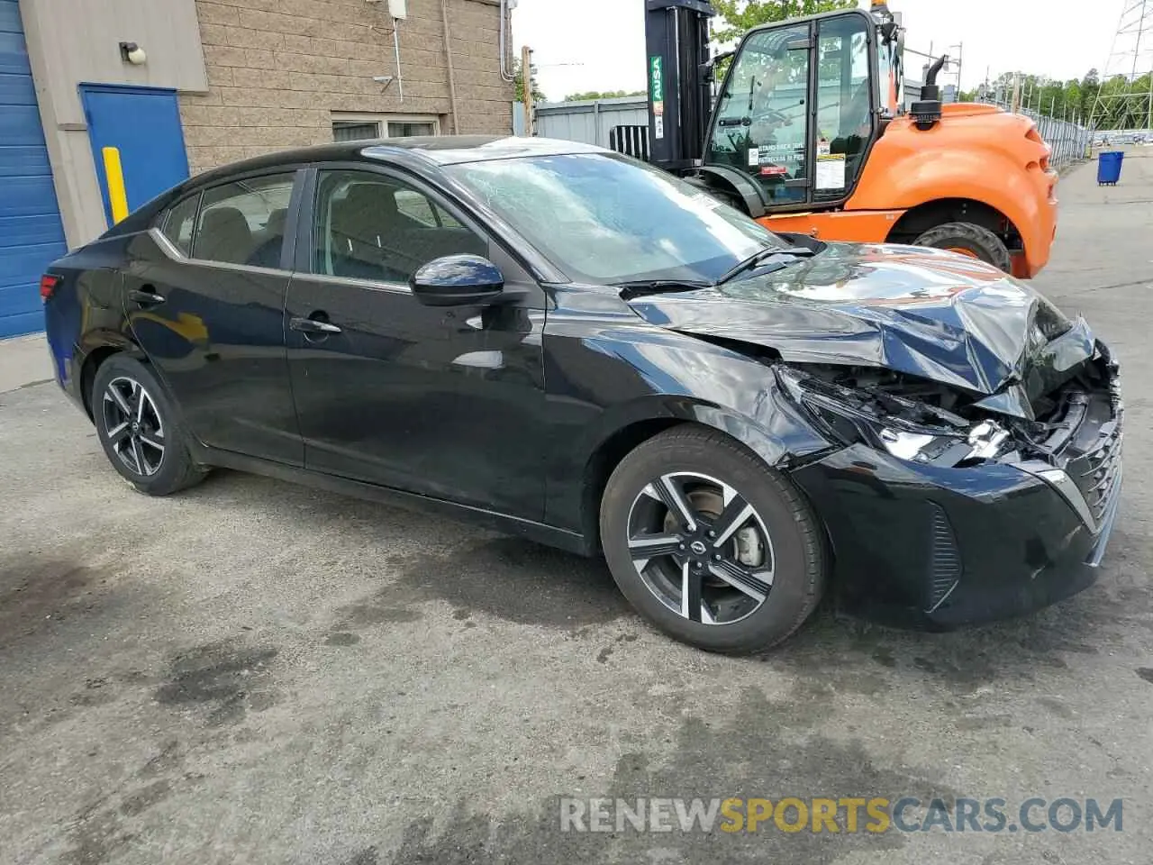 4 Photograph of a damaged car 3N1AB8CV6RY223377 NISSAN SENTRA 2024