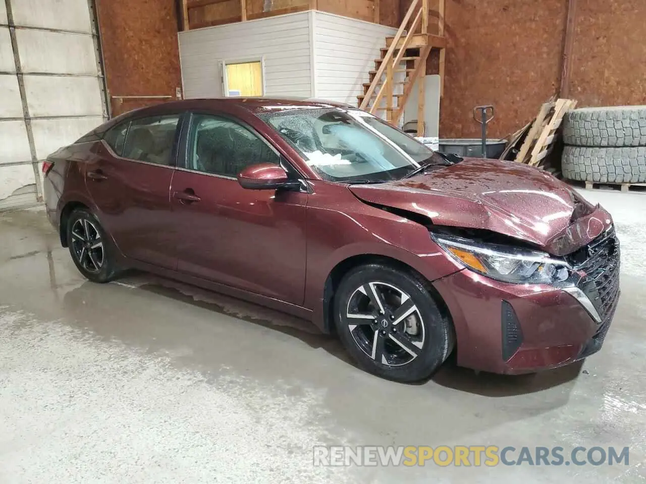 4 Photograph of a damaged car 3N1AB8CV6RY228157 NISSAN SENTRA 2024