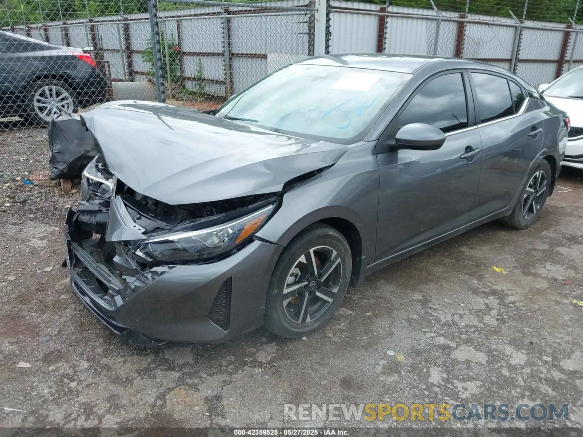 2 Photograph of a damaged car 3N1AB8CV6RY245413 NISSAN SENTRA 2024