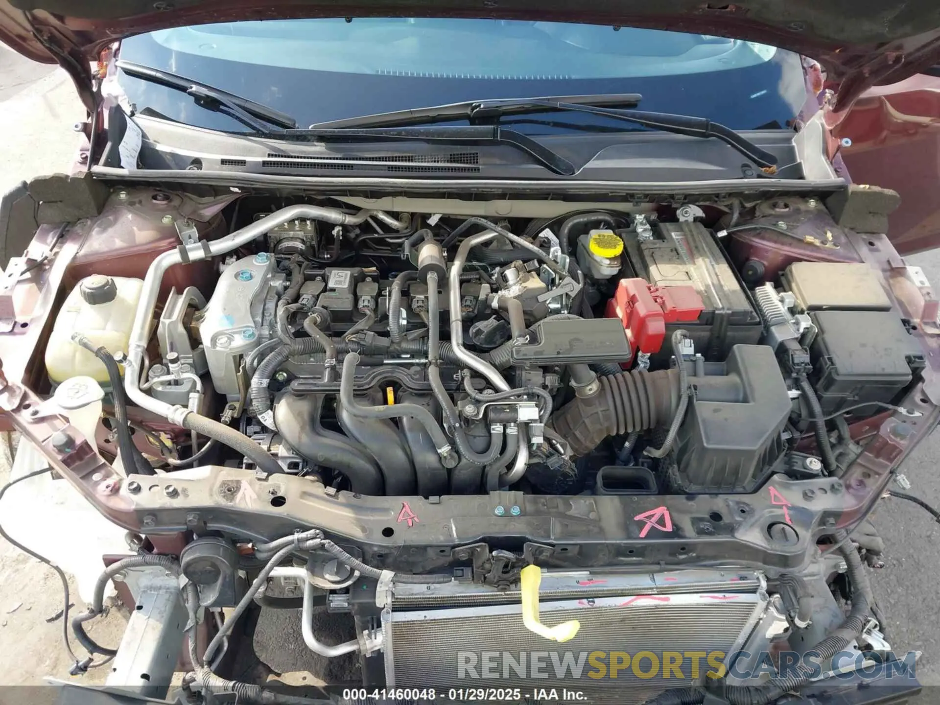 10 Photograph of a damaged car 3N1AB8CV6RY246383 NISSAN SENTRA 2024