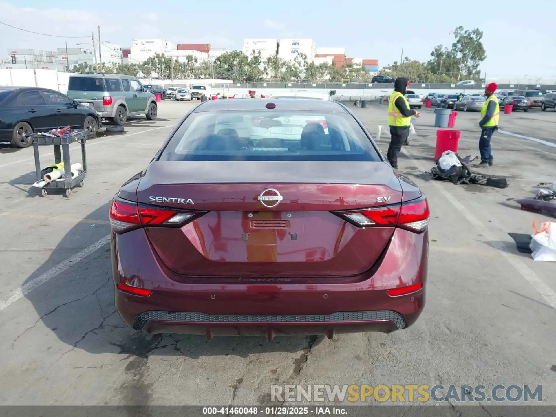 17 Photograph of a damaged car 3N1AB8CV6RY246383 NISSAN SENTRA 2024