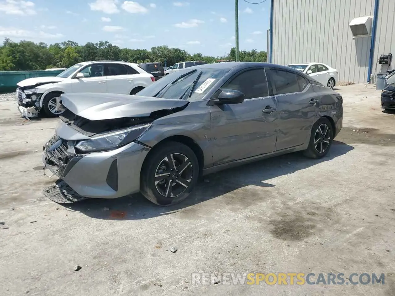 1 Photograph of a damaged car 3N1AB8CV6RY256475 NISSAN SENTRA 2024