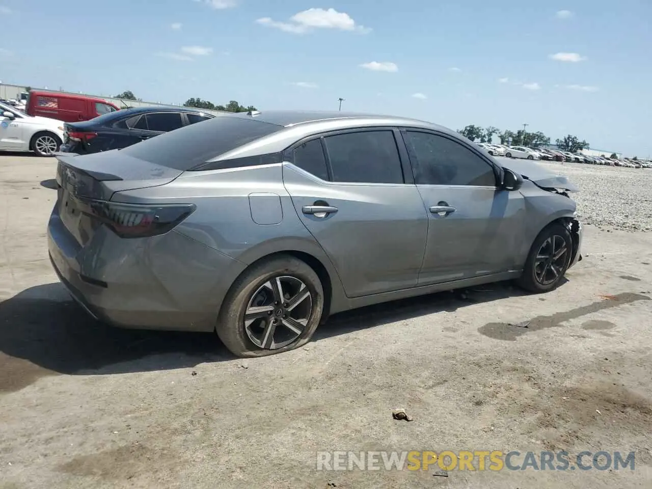 3 Photograph of a damaged car 3N1AB8CV6RY256475 NISSAN SENTRA 2024