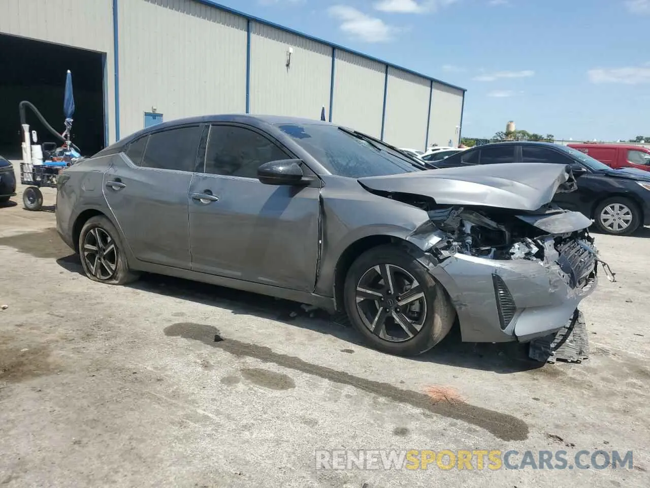 4 Photograph of a damaged car 3N1AB8CV6RY256475 NISSAN SENTRA 2024