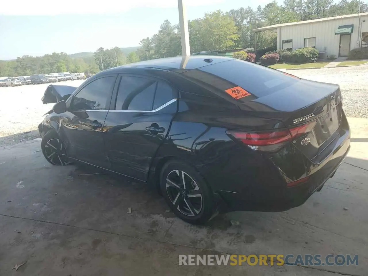2 Photograph of a damaged car 3N1AB8CV6RY256508 NISSAN SENTRA 2024